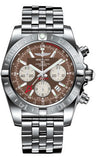 Breitling,Breitling - Chronomat 44 GMT Stainless Steel Bracelet - Watch Brands Direct