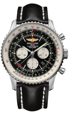 Breitling,Breitling - Navitimer GMT Leather Strap - Watch Brands Direct