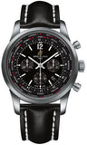 Breitling,Breitling - Transocean Unitime Pilot Satin Steel - Watch Brands Direct