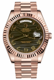 Rolex - Day-Date II President Pink Gold - Fluted Bezel - Watch Brands Direct
 - 6