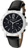 Bulgari,Bulgari - BVLGARI Chronograph 38mm - Stainless Steel - Watch Brands Direct