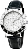 Bulgari,Bulgari - BVLGARI Chronograph 38mm - Stainless Steel - Watch Brands Direct