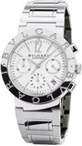 Bulgari,Bulgari - BVLGARI Chronograph 38mm - Stainless Steel - Watch Brands Direct