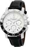 Bulgari,Bulgari - BVLGARI Chronograph 42mm - Stainless Steel - Watch Brands Direct