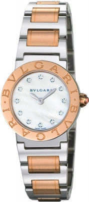 Diamond ☆BVLGARI☆ BVLGARI BVLGAR Quartz 26mm 腕時計♪ Bulgari - BVLGARI Quartz 26mm - Stainless Steel and Rose