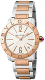 Bulgari - BVLGARI Automatic 33mm - Stainless Steel and Rose Gold - Watch Brands Direct
 - 4