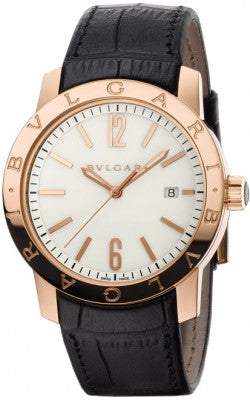 Bulgari,Bulgari - BVLGARI Automatic 39mm - Rose Gold - Watch Brands Direct