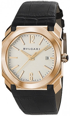 Bulgari,Bulgari - Octo Automatic 38mm - Rose Gold - Watch Brands Direct