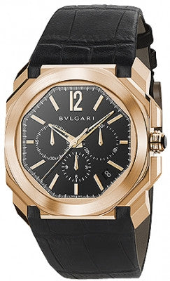 Bulgari,Bulgari - Octo VELOCISSIMO Chronograph 41mm - Rose Gold - Watch Brands Direct
