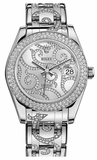 Rolex - Datejust Pearlmaster 34 White Gold - 116 Diamond Bezel - Watch Brands Direct
 - 1