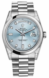 Rolex - Day-Date President Platinum - Domed Bezel - Diamond Lugs- President - Watch Brands Direct
 - 3