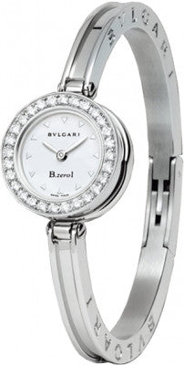 Bulgari,Bulgari - B.zero1 Quartz 22mm - Stainless Steel and Diamonds - Short Length Clasp - Watch Brands Direct