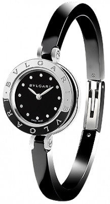 Bulgari,Bulgari - B.zero1 Quartz 23mm - Stainless Steel and Ceramic - Medium Length Clasp - Watch Brands Direct