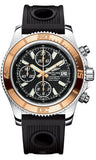 Breitling,Breitling - Superocean Chronograph II Abyss White Steel and Gold - Watch Brands Direct