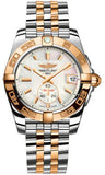 Breitling,Breitling - Galactic 36 Automantic Steel-Rose Gold - Pilot Bracelet - Watch Brands Direct