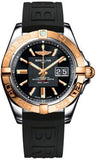 Breitling,Breitling - Galactic 41 Steel-Rose Gold - Diver Pro III Strap - Watch Brands Direct