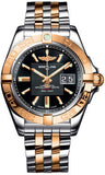 Breitling,Breitling - Galactic 41 Steel-Rose Gold - Pilot Bracelet - Watch Brands Direct