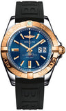 Breitling,Breitling - Galactic 41 Steel-Rose Gold - Diver Pro III Strap - Watch Brands Direct