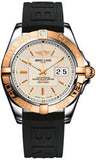 Breitling,Breitling - Galactic 41 Steel-Rose Gold - Diver Pro III Strap - Watch Brands Direct