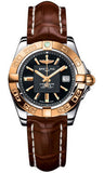 Breitling,Breitling - Galactic 32 Steel-Rose Gold - Croco Strap - Watch Brands Direct