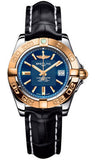 Breitling,Breitling - Galactic 32 Steel-Rose Gold - Croco Strap - Watch Brands Direct