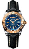 Breitling,Breitling - Galactic 32 Steel-Rose Gold - Sahara Strap - Watch Brands Direct