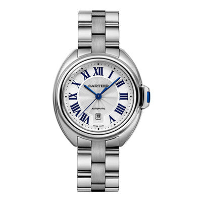 Cartier,Cartier - Cle de Cartier 31mm - Stainless Steel - Watch Brands Direct