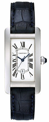 Cartier,Cartier - Tank Americaine Medium - White Gold - Watch Brands Direct