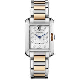 Cartier,Cartier - Tank Anglaise Stainless Steel and Pink Gold - Watch Brands Direct