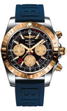 Breitling,Breitling - Chronomat 44 GMT Steel and Gold on Diver Pro III - Watch Brands Direct