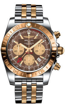 Breitling chronomat sales 44 gold