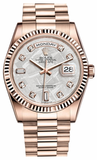 Rolex - Day-Date President Pink Gold - Fluted Bezel - Watch Brands Direct
 - 7
