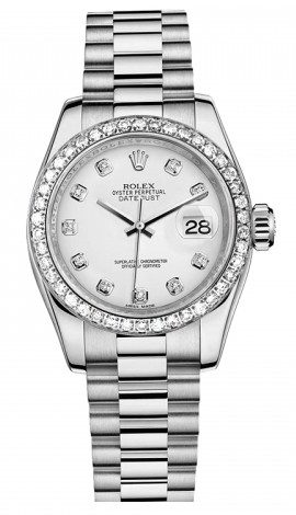 Platinum top womens rolex