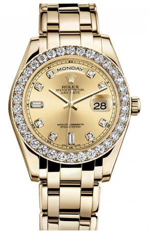 Rolex - Day-Date Special Edition Yellow Gold Masterpiece - Watch Brands Direct
 - 1
