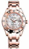Rolex - Datejust Pearlmaster Lady Everose Gold - 12 Diamond Bezel - Watch Brands Direct
 - 5