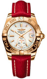 Breitling,Breitling - Galactic 36 Automantic Rose Gold - Sahara Strap - Watch Brands Direct