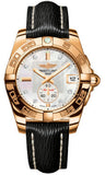 Breitling,Breitling - Galactic 36 Automantic Rose Gold - Sahara Strap - Watch Brands Direct