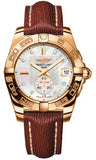 Breitling,Breitling - Galactic 36 Automantic Rose Gold - Sahara Strap - Watch Brands Direct