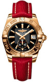 Breitling,Breitling - Galactic 36 Automantic Rose Gold - Sahara Strap - Watch Brands Direct