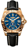 Breitling,Breitling - Galactic 36 Automantic Rose Gold - Sahara Strap - Watch Brands Direct