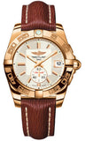 Breitling,Breitling - Galactic 36 Automantic Rose Gold - Sahara Strap - Watch Brands Direct