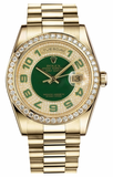 Rolex - Day-Date President Yellow Gold - 52 Diamond Bezel - President - Watch Brands Direct
 - 6