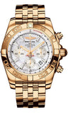 Breitling,Breitling - Chronomat 44 Rose Gold Polished Bezel - Pilot Bracelet - Watch Brands Direct