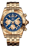 Breitling,Breitling - Chronomat 44 Rose Gold Polished Bezel - Pilot Bracelet - Watch Brands Direct