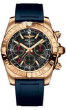 Breitling,Breitling - Chronomat 44 GMT Rose Gold on Diver Pro II - Watch Brands Direct
