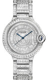 Cartier,Cartier - Ballon Bleu 36mm - White Gold - Watch Brands Direct