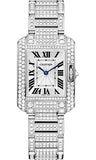Cartier,Cartier - Tank Anglaise White Gold With Diamonds - Watch Brands Direct