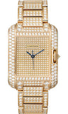 Cartier,Cartier - Tank Anglaise Pink Gold With Diamonds - Watch Brands Direct