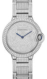 Cartier,Cartier - Ballon Bleu 36mm - White Gold - Watch Brands Direct
