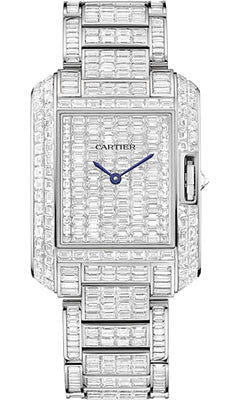 Cartier, Tank Anglaise, 18ct White Gold